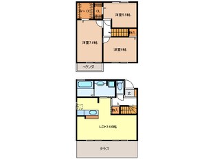 K TOWNの物件間取画像